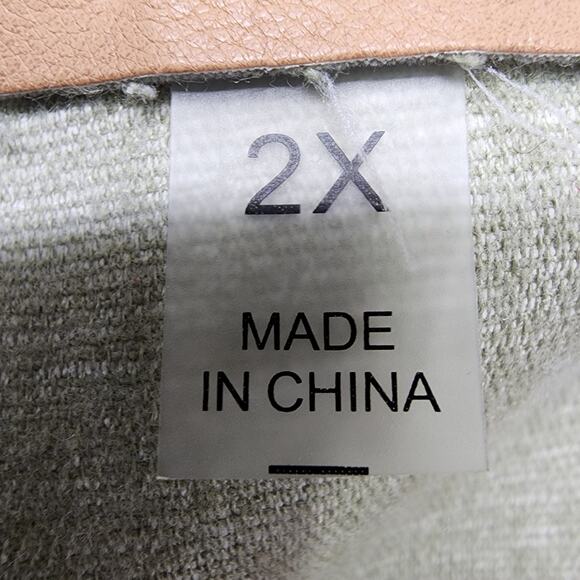 Bagatelle Pants Womens 2X Tan Camel Faux Leather High Rise Wide Leg Crop Stretch - Picture 3 of 11